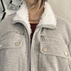 (INC international concepts) ladies, winter jacket sizeXXL in light gray,